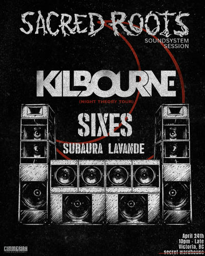 Kilbourne Night Theory ep release tour. Featuring Sixes, Subaura and Lavande. (Victoria) poster
